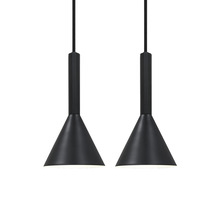 Nordlux Kelvis pendellampe svart Ø11 cm 2-pk.